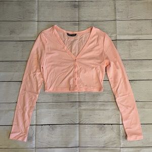 Long Sleeve Crop Top